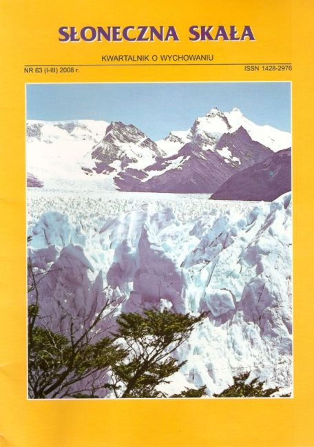 Soneczna Skaa - kwartalnik o wychowaniu, nr 63 (I-III) 2008 r.