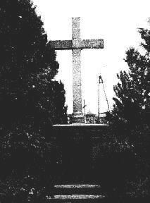 Krzy z roku 1907 na starym cmentarzu w Brzeziu nad Odr