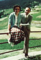 Św. Gianna Beretta Molla wraz z mężęm Piotrem. Fotografia pochodzi z archiwum p. Krystyny Zając