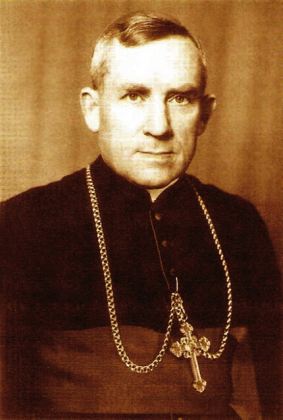 Ksidz biskup Jan Jaroszewicz, 1958 r. Fot. arch. Opublikowano w 'Naszym Dzienniku', w numerze 163 (2876) z dnia 14-15 lipca 2007 r.