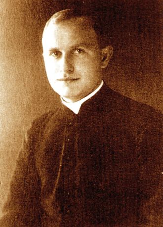 Ksiądz Piotr Oborski (1907-1952). Fot. arch. Opublikowano w 'Naszym Dzienniku', w numerze 234 (2947) z dnia 6-7 października 2007 r.
