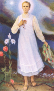 Błogosławiona Karolina Kózka, Córka wsi poskiej, 
wzór modlitwy i pracy, apostołka ludu, męczennica w obronie dziewictwa. Beatyfikowana 10 czerwca
1987 r.