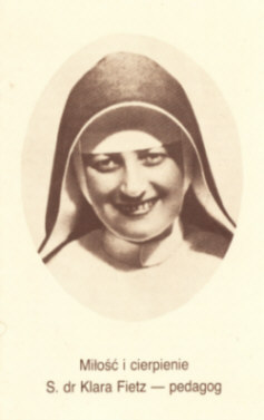 Siostra dr Klara Fietz (1905-1937) 